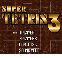 超级俄罗斯方块3(日)